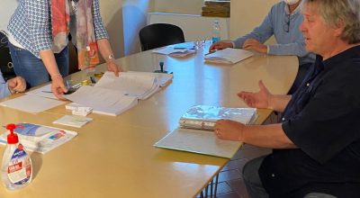 Primi per la consegna dei documenti per la presentazione della nostra lista elettorale!